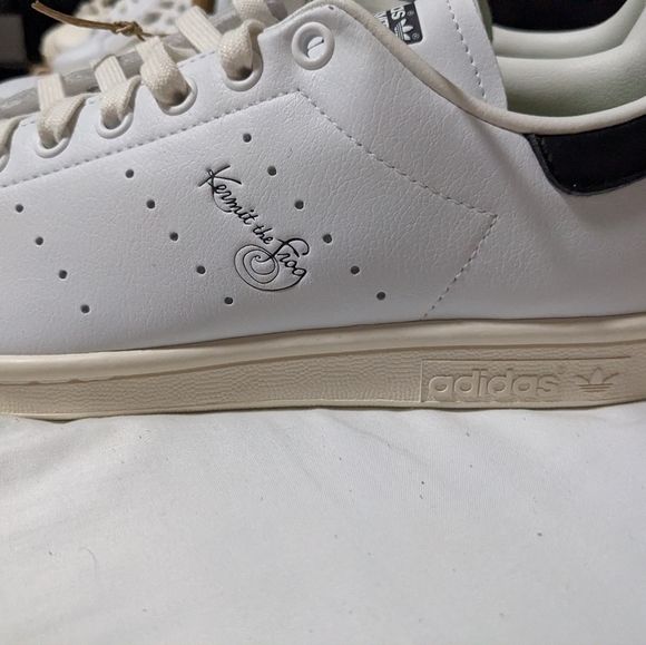 New Adidas Stan Smith x Disney Muppet Babies Kermit the Frog shoes. No box. - Picture 9 of 9